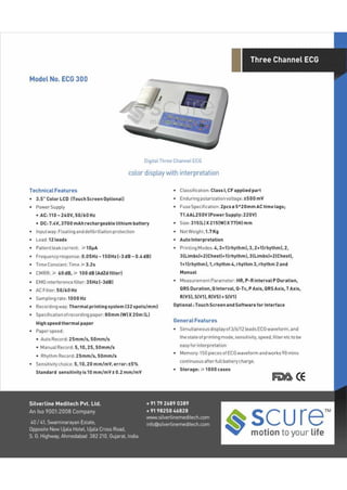 Product detailed catalog - silverline meditech