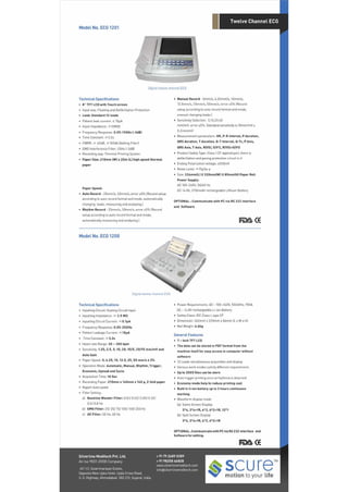 Product detailed catalog - silverline meditech