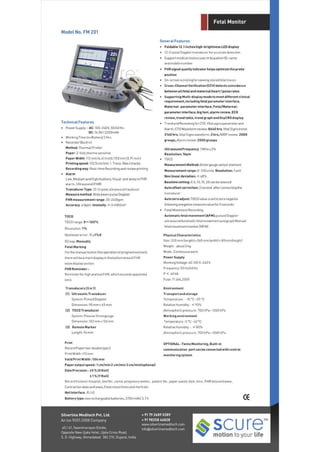 Product detailed catalog - silverline meditech
