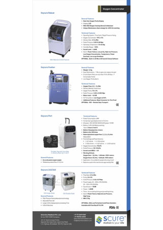 Product detailed catalog - silverline meditech