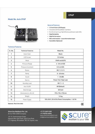 Product detailed catalog - silverline meditech