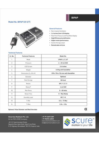 Product detailed catalog - silverline meditech