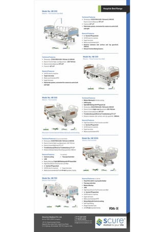 Product detailed catalog - silverline meditech