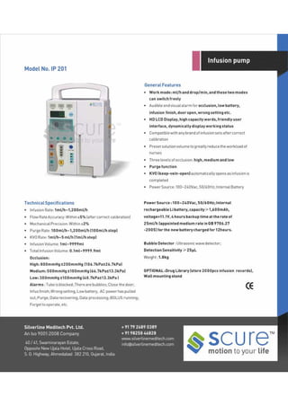 Product detailed catalog - silverline meditech