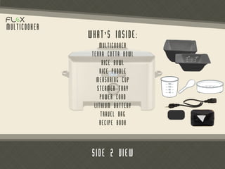 Product Development Flex Multicooker