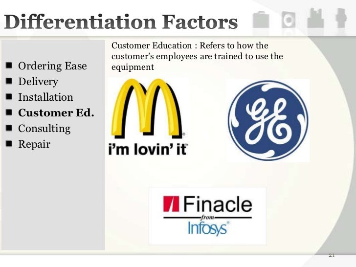 product differentiation