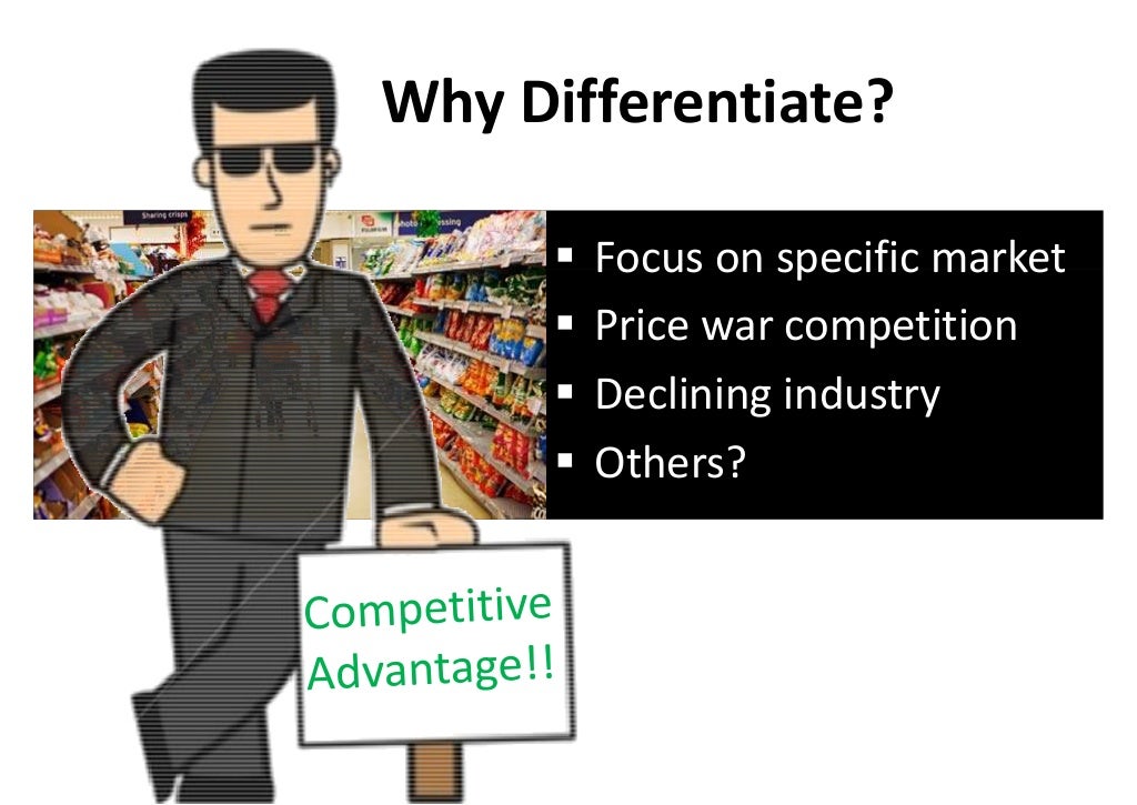 Product differentiation