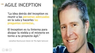 Product discovery con frameworks de ux y agile inception | PPTX