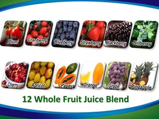 12 Whole Fruit Juice Blend
 
