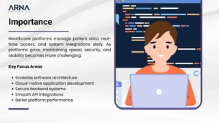 Product Engineering Solutions for Scalable Healthcare Platforms | PDF