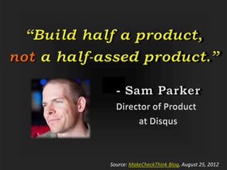 Source: MakeCheckThink Blog, August 25, 2012
 