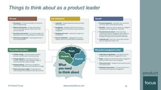 Product focus -- leading product management | PDF