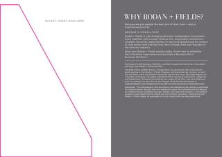 RODAN + FIELDS UPDATED USA Product guide 6.2018