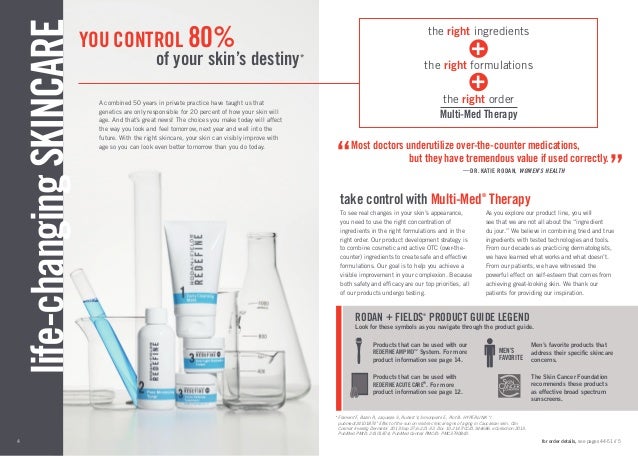 rodan fields usa product guide 2017 2018 rodan and fields product catalog