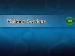 Platform Services Platform Services 