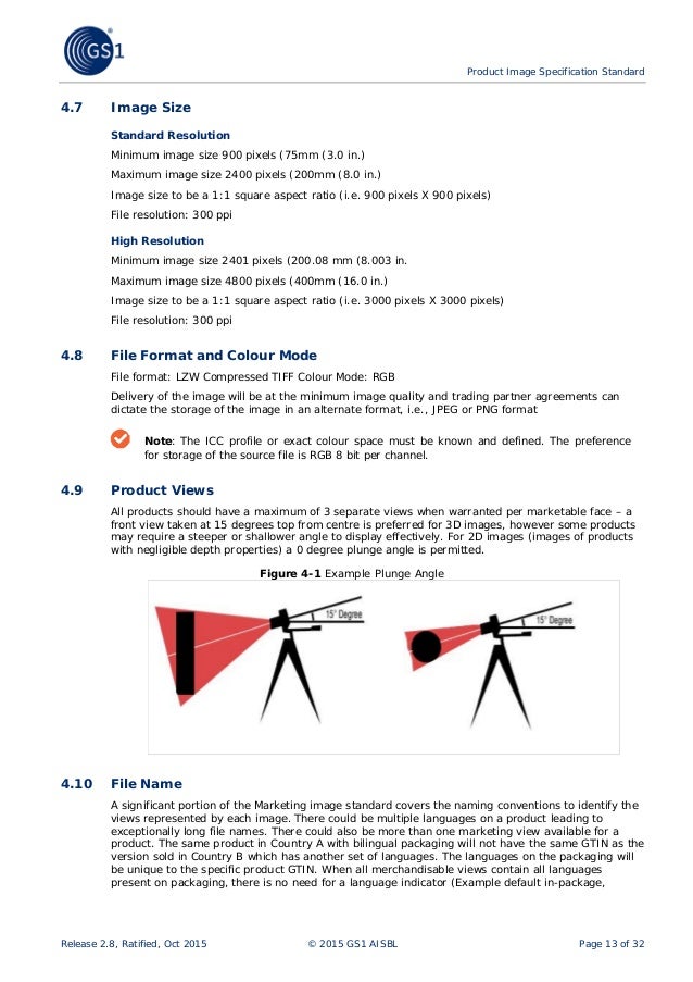product image specification jpeg file format specification
