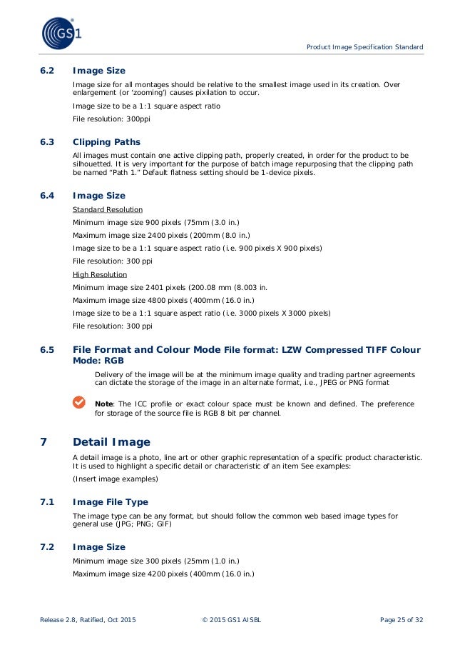 product image specification jpeg file format specification