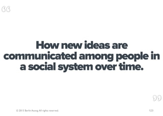 2.5% 13.5%                                  34%   34%   13.5%   2.5%




© 2013 Berlin Asong. All rights reserved.                         123
 