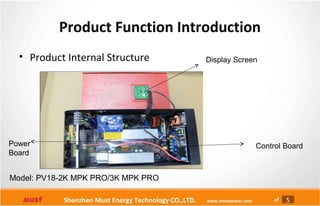 Product introduction pv1800 mpk | PPT