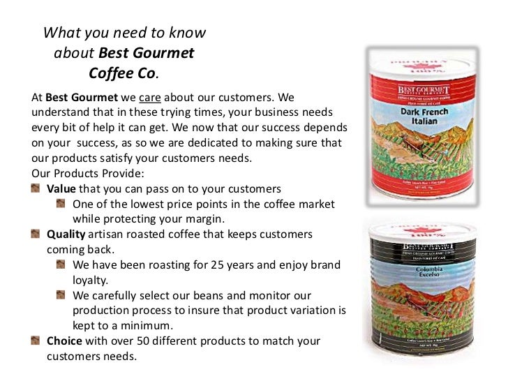 Best Gourmet Coffee Product Introduction