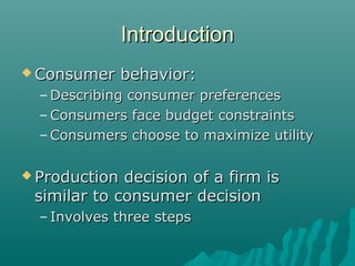 Production (MANAGERIAL ECONOMICS) | PPT