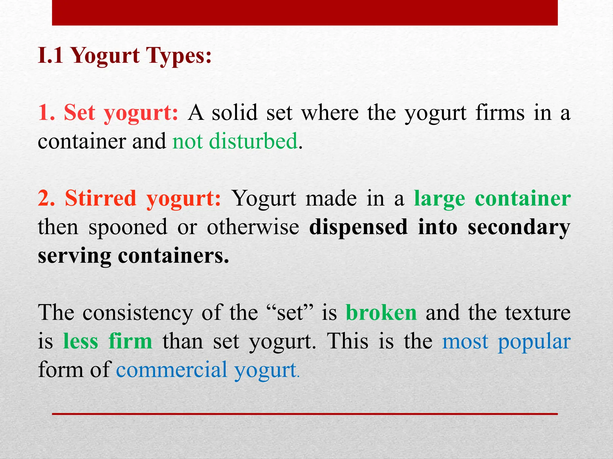 Set Yoghurt Production-of-yogurt (1).pptx food sciences | PPTX