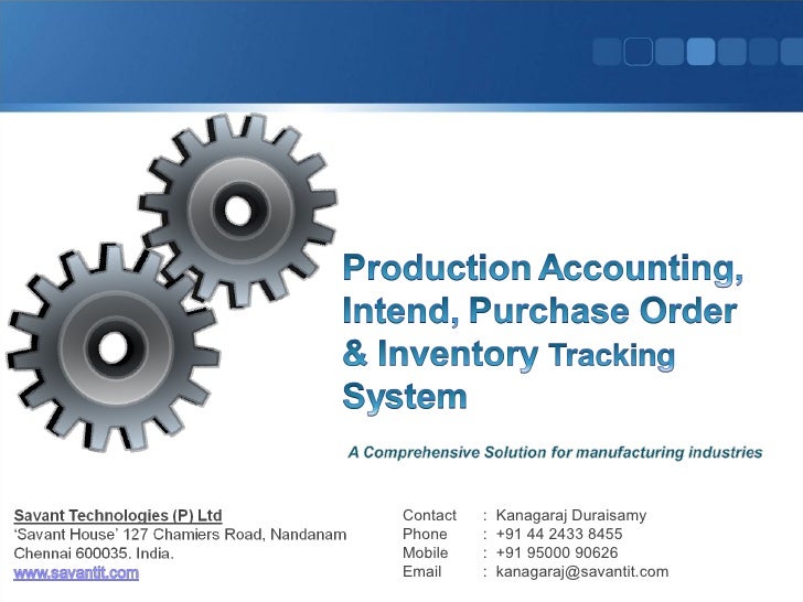 Order billing inventory system thesis
