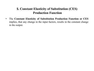 Production analysis | PPTX