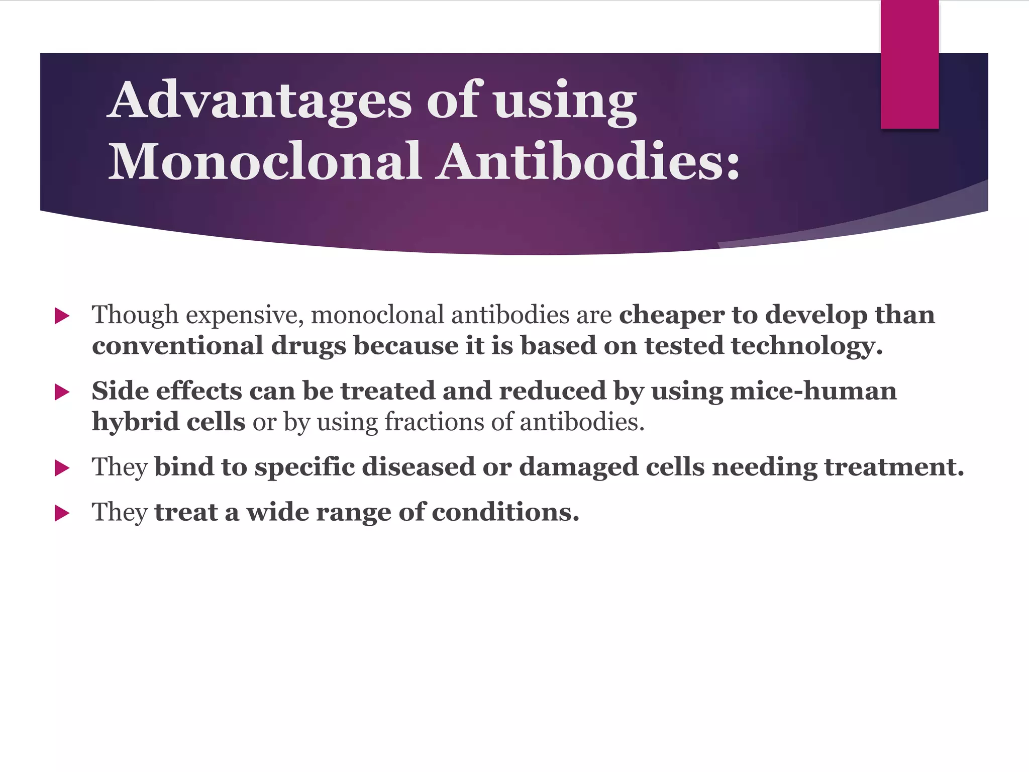 Production and applications of monoclonal antibodies | PPTX