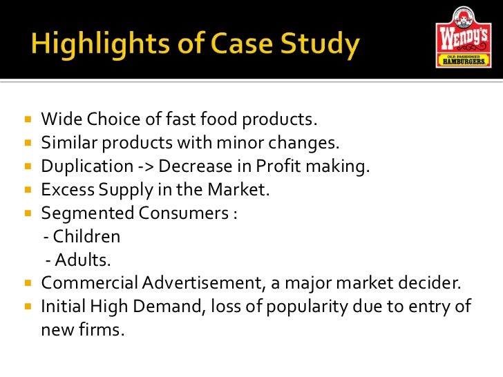 Substitutes For Fast Food Industry Substitutes For Fast Food Industry