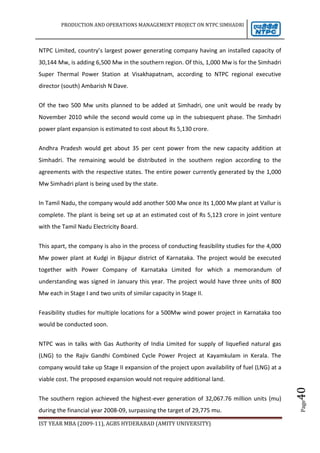 RESEARCH and DEVELOPMENTS 