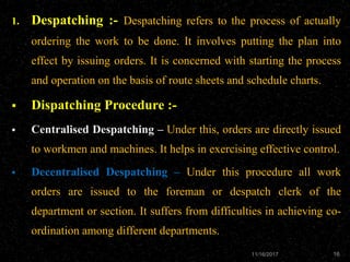 Production and planning control | PPT