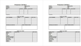 PRODUCTION CALL SHEET AS AND A LEVEL MEDIA.pptx