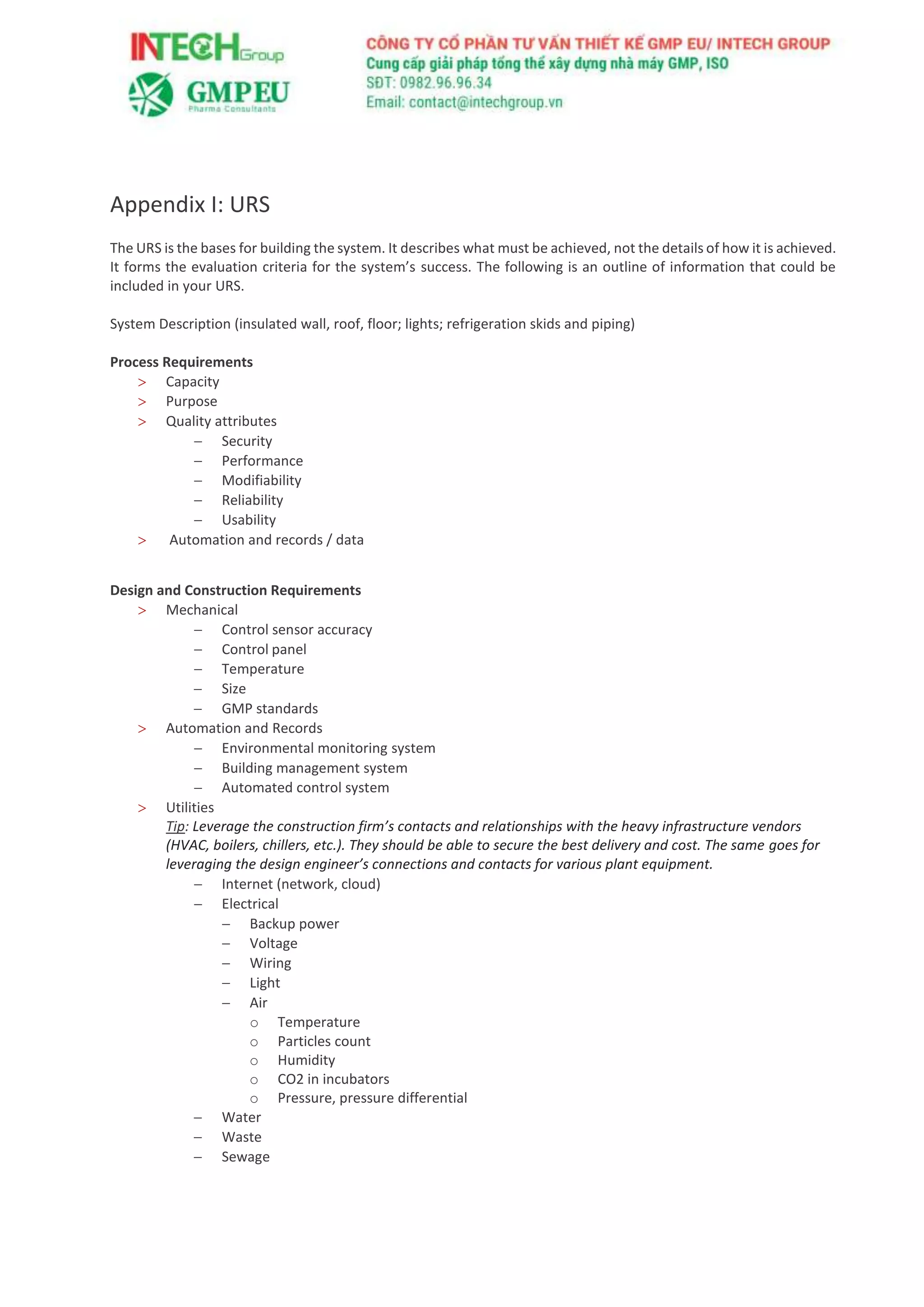 Production checklist for biotech startups | DOCX