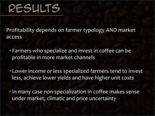  Production costs: evidence from Colombia