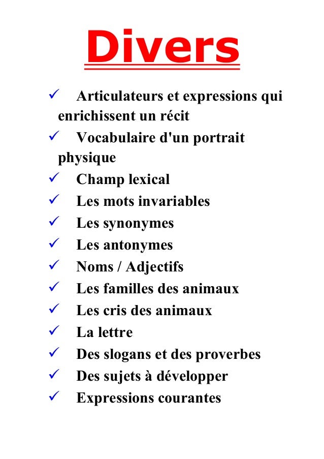 Production écrite 6eme
