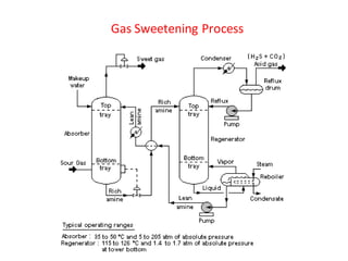 Gas Sweetening Process
 