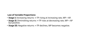Comprehensive Analysis of Production Functions and Profit Maximization ...