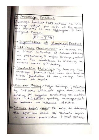 PRODUCTION FUNCTION Class 11th Project File.PDF