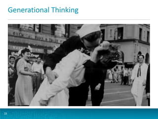 Generational Thinking

33

 