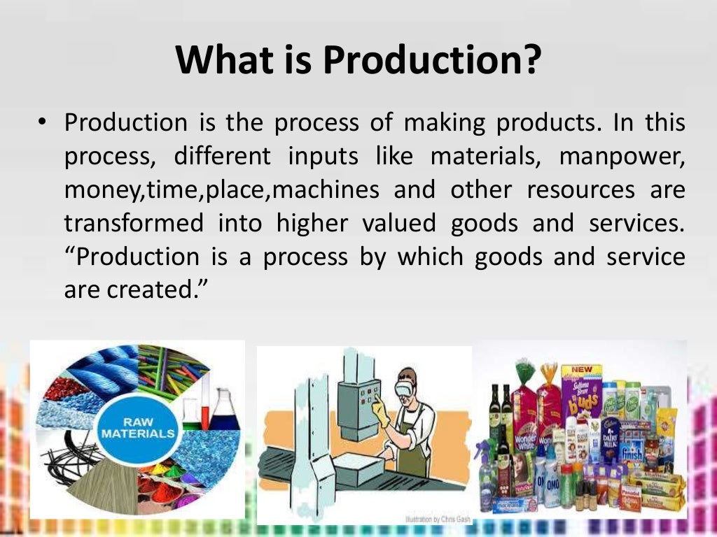 Production management