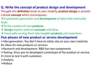 Basic of Production management | PPTX