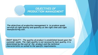 Production management | PPTX