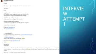 INTERVIE
W
ATTEMPT
1
 