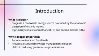 Production of Biogas in an industry(282).pptx