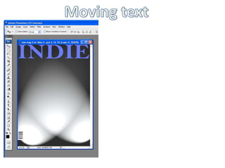 Moving text
