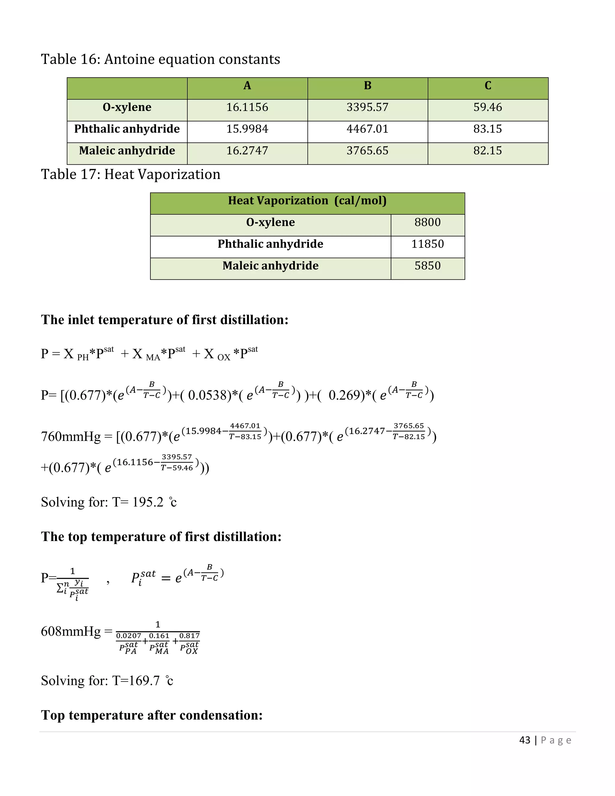 Production of phthalic anhydride from xylene | PDF