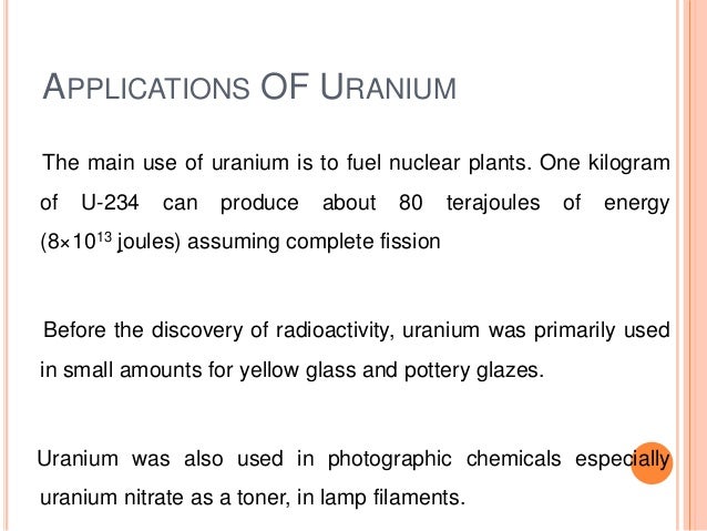 production enrichment of uranium