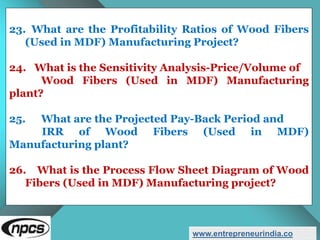 Mdf Value Chain Production of wood fibers (used in mdf) | PPTX