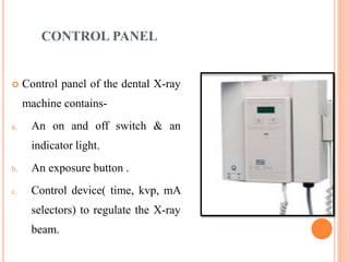 X Ray Machine Control Panel Labeled Production of x rays | PPTX